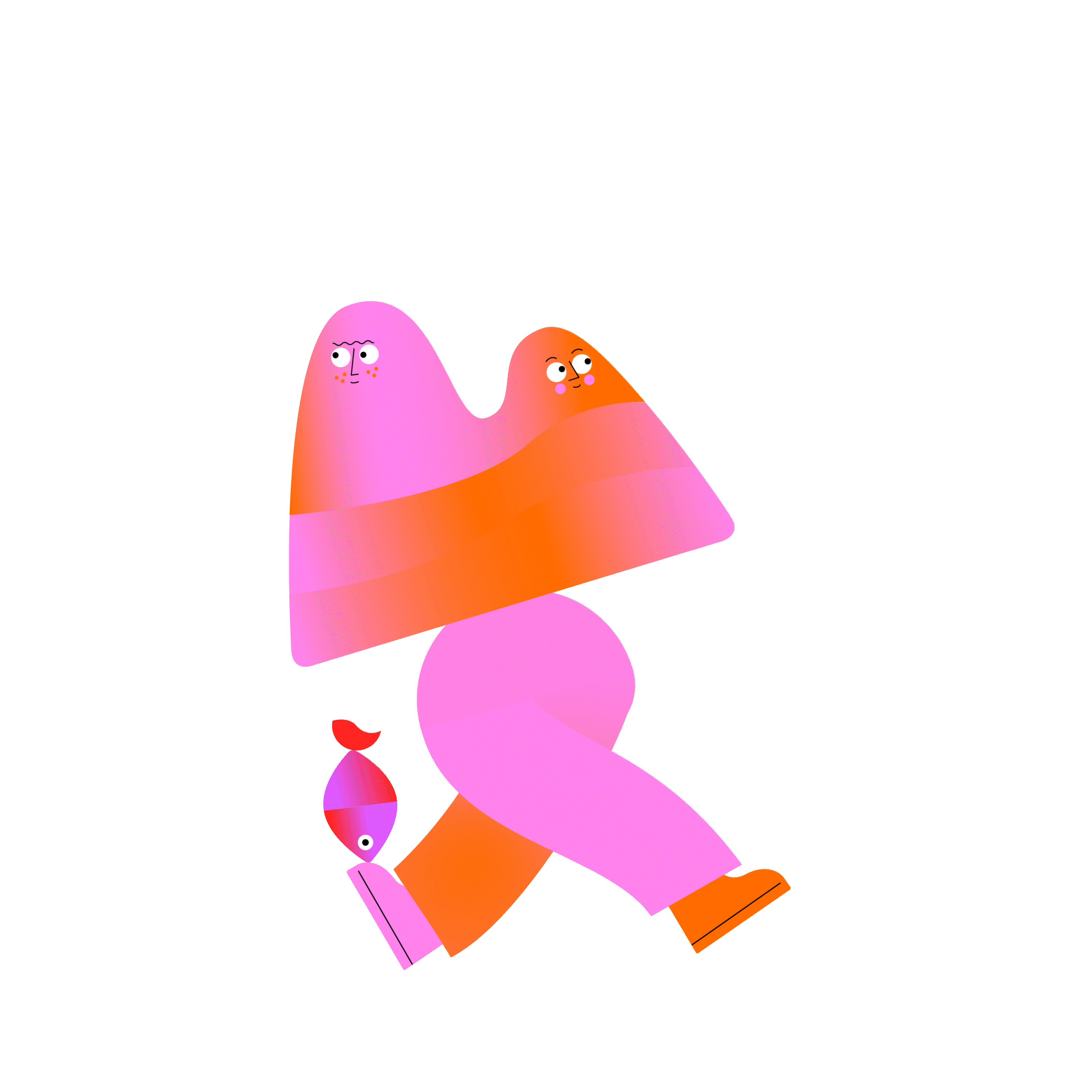 personnages festival chanson de Tadoussac 2026 animés